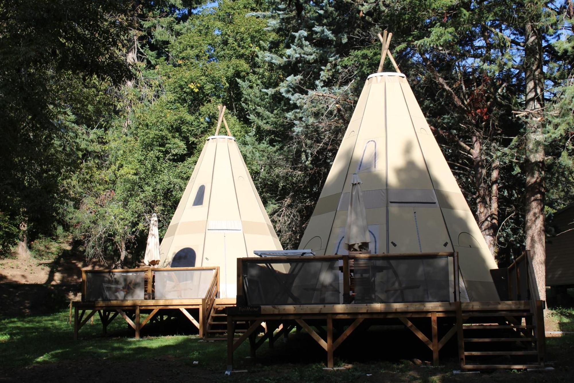 Camping Chantemerle Bédouès Exterior foto